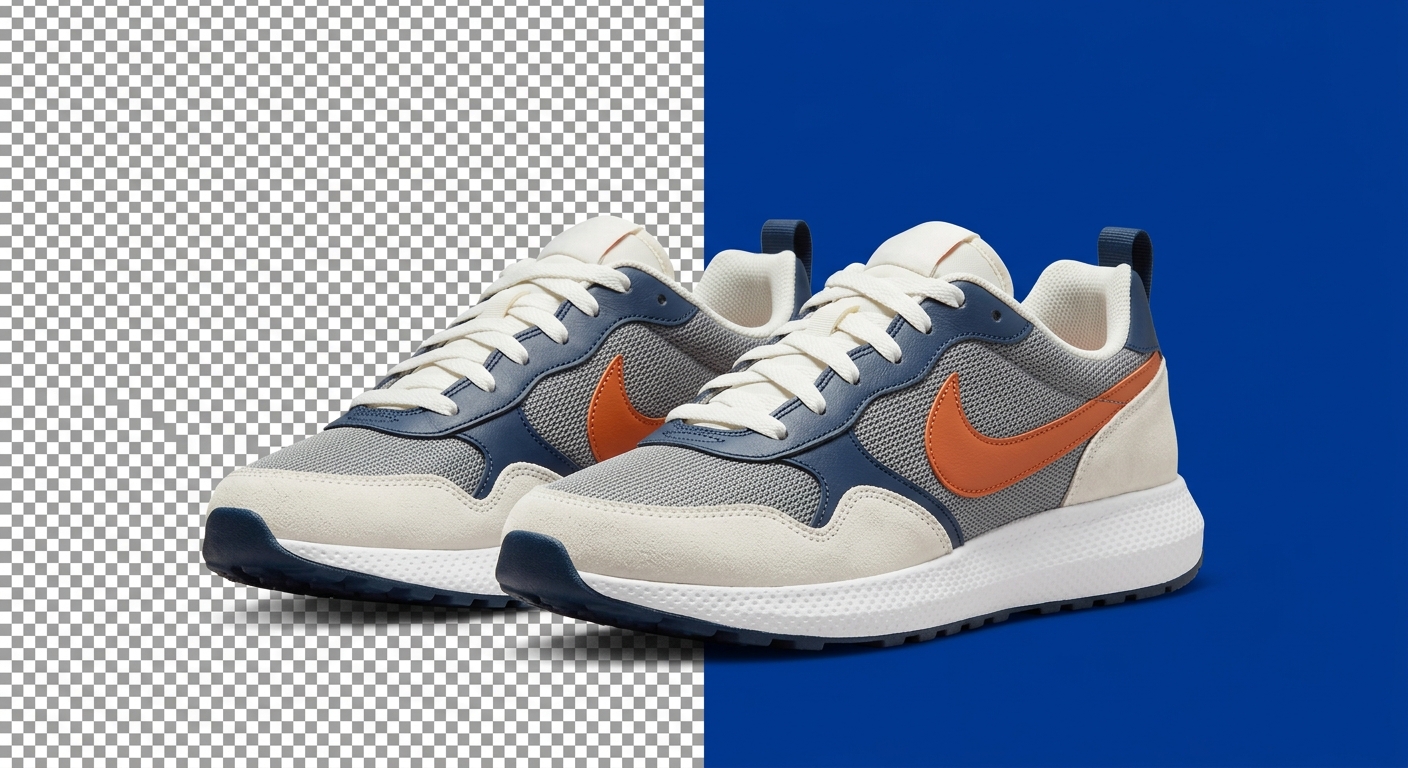 Background removed from a product photo